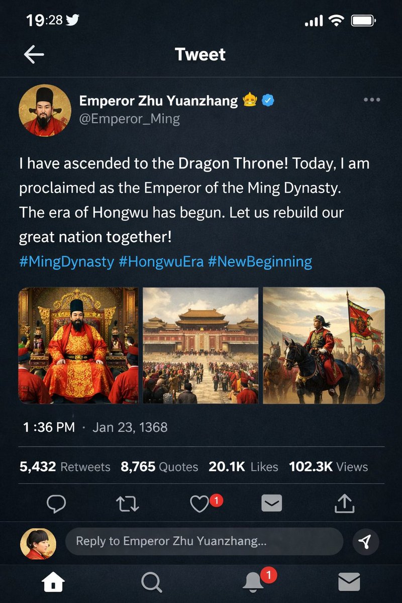 Historical Figure Social Media Mockup preview image 1