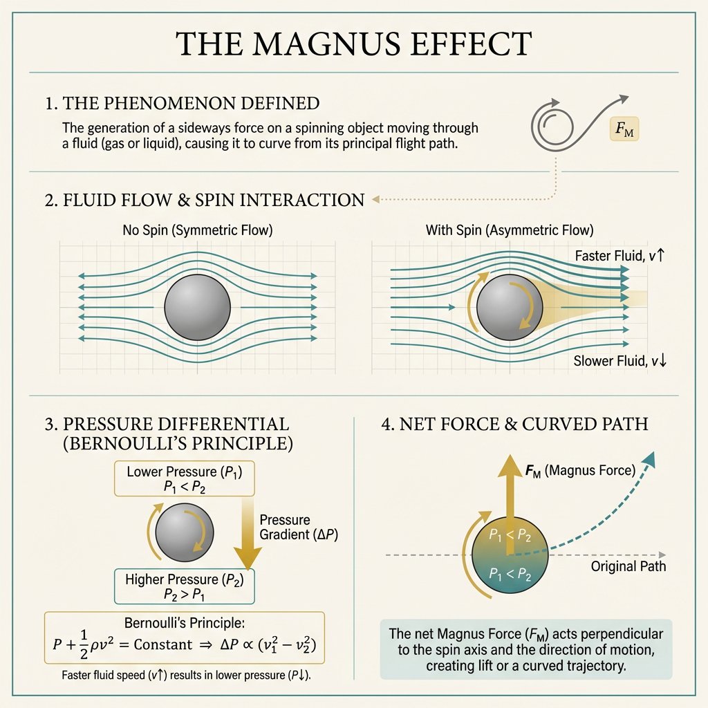Minimal Magnus Effect Infographic preview image 1
