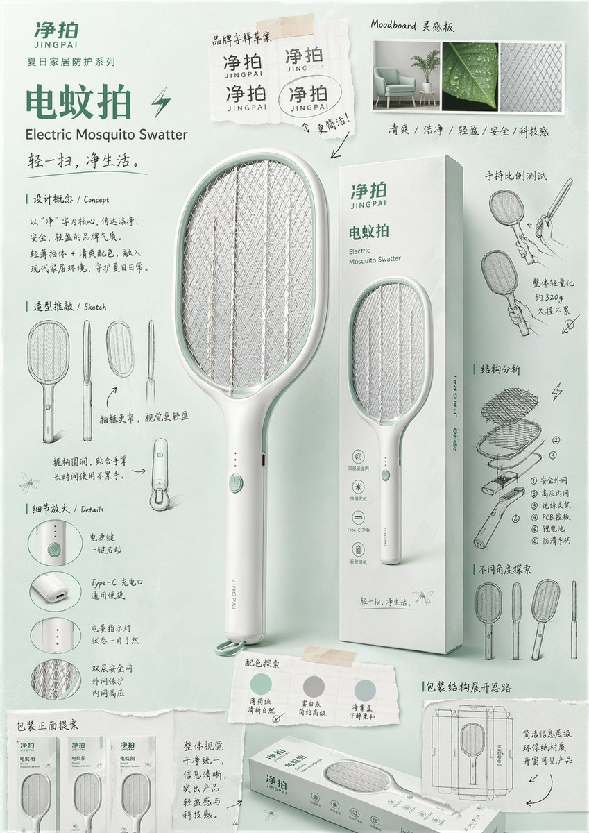 Packaging Design Proposal Board Prompt preview image 4