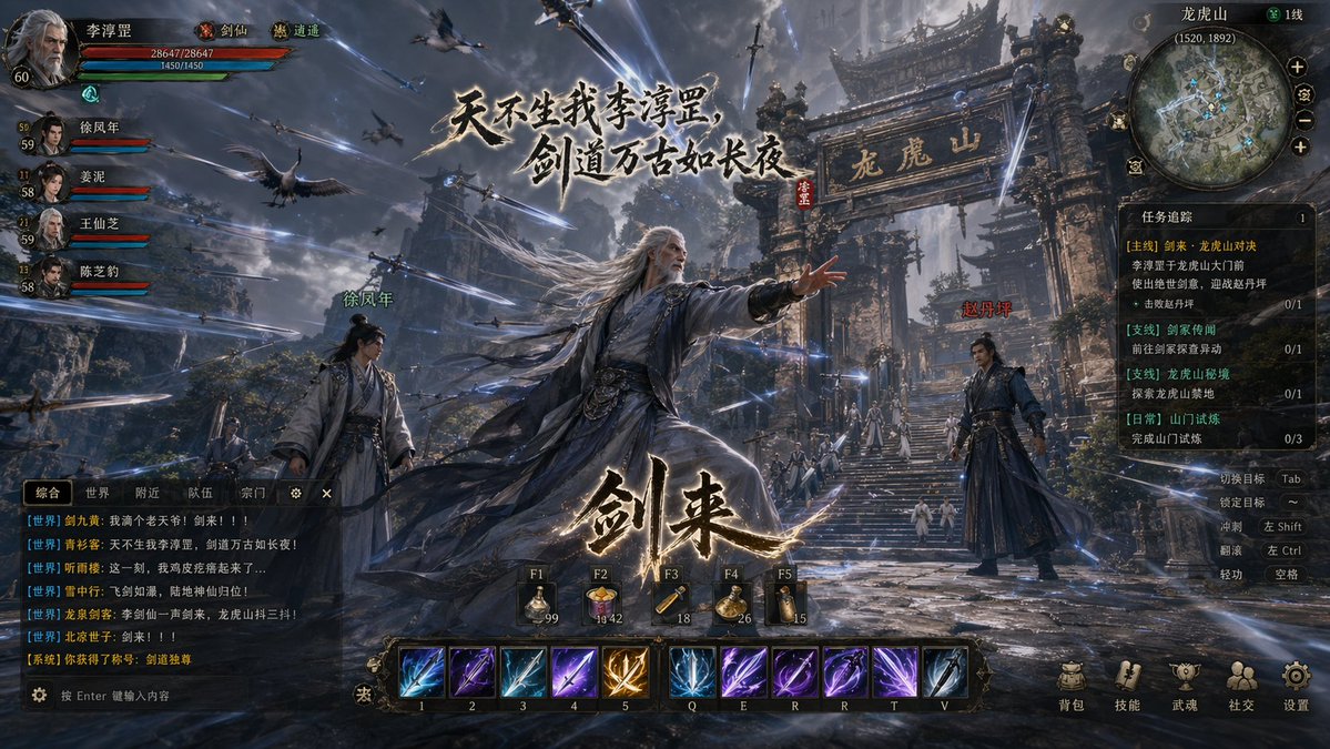 武侠MMORPG游戏截图 preview image 1