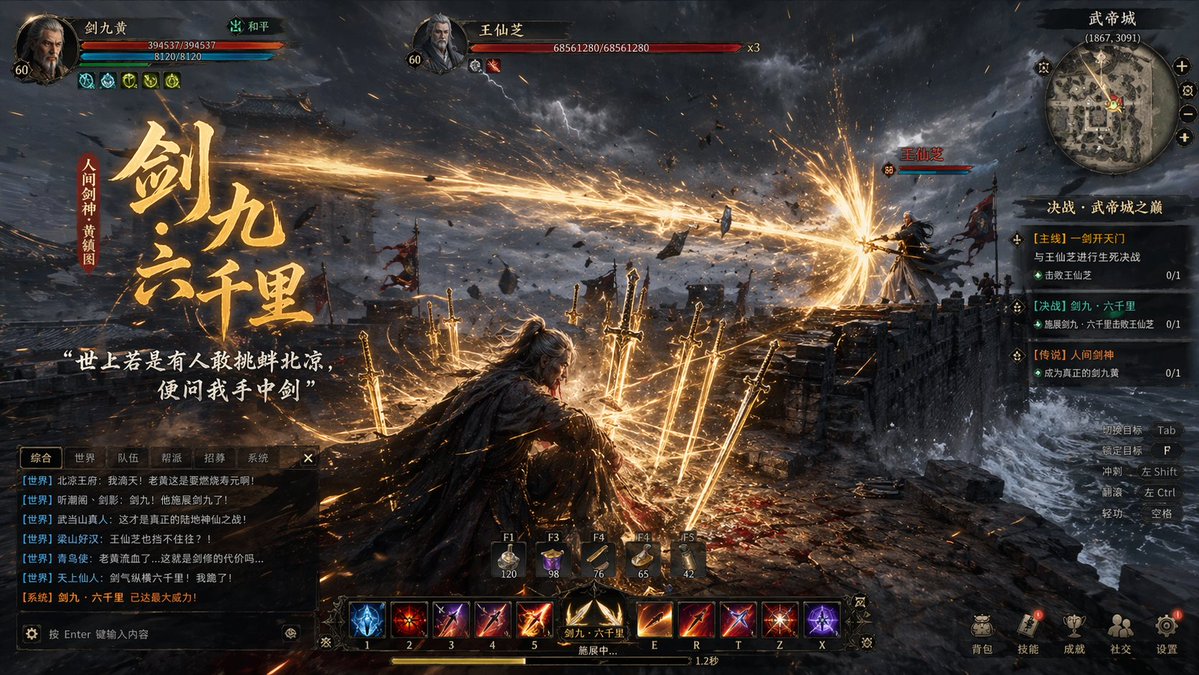 武侠MMORPG游戏截图 preview image 2