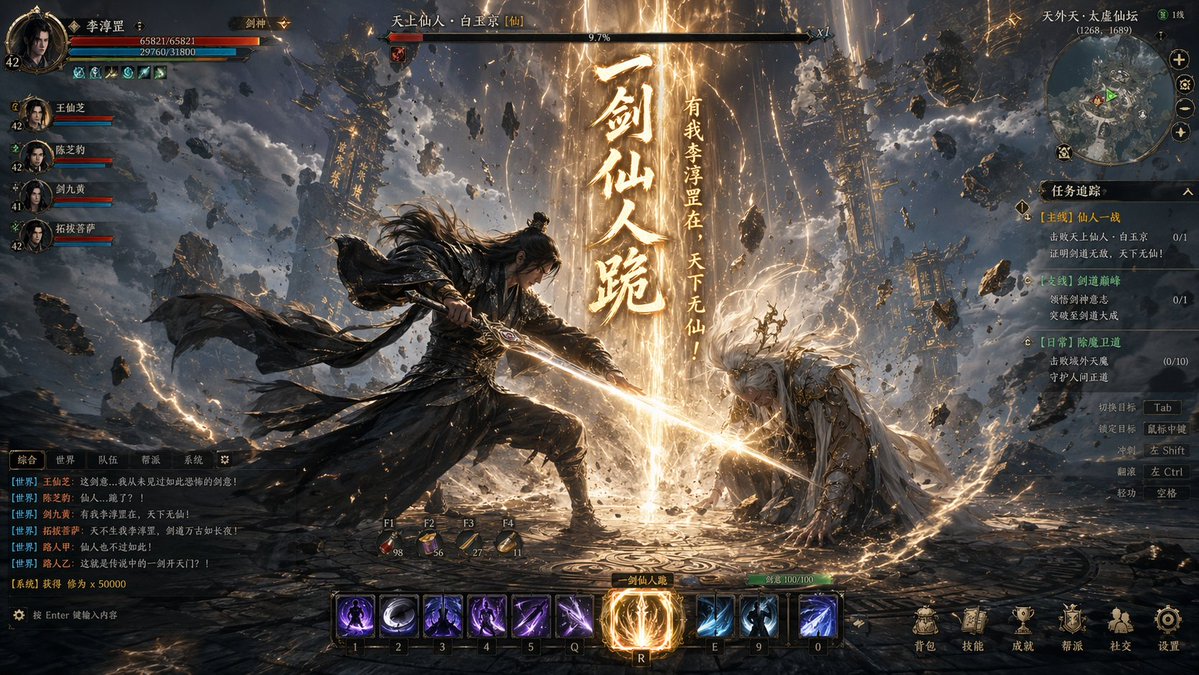 武侠MMORPG游戏截图 preview image 4