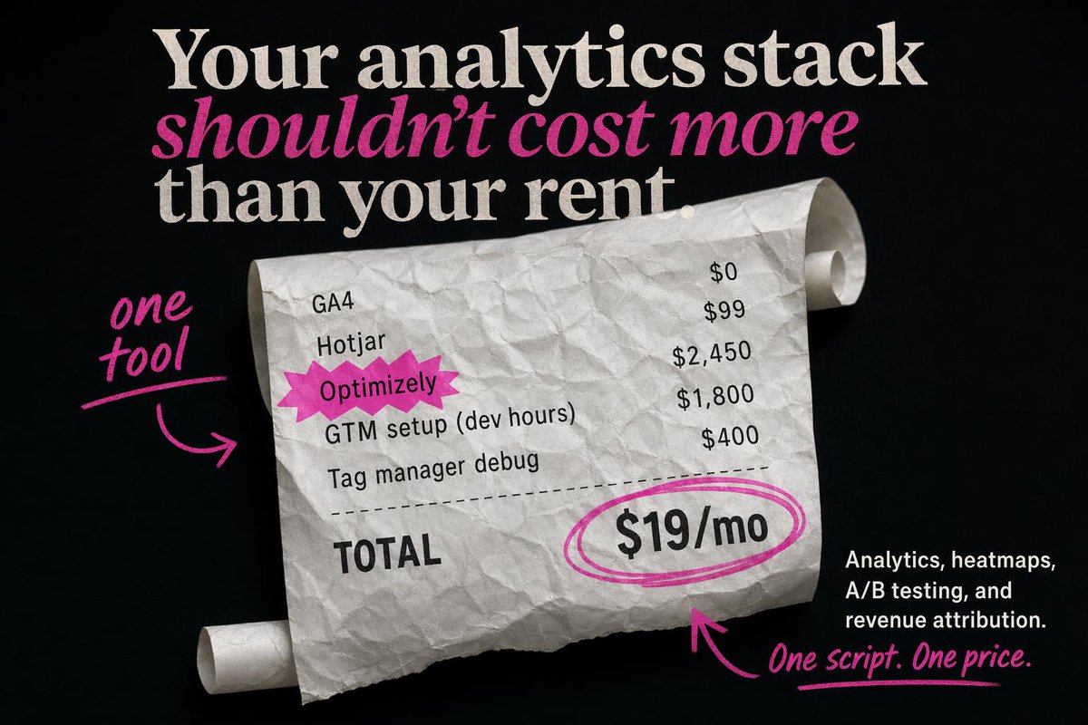 Editorial SaaS Receipt Ad preview image 1