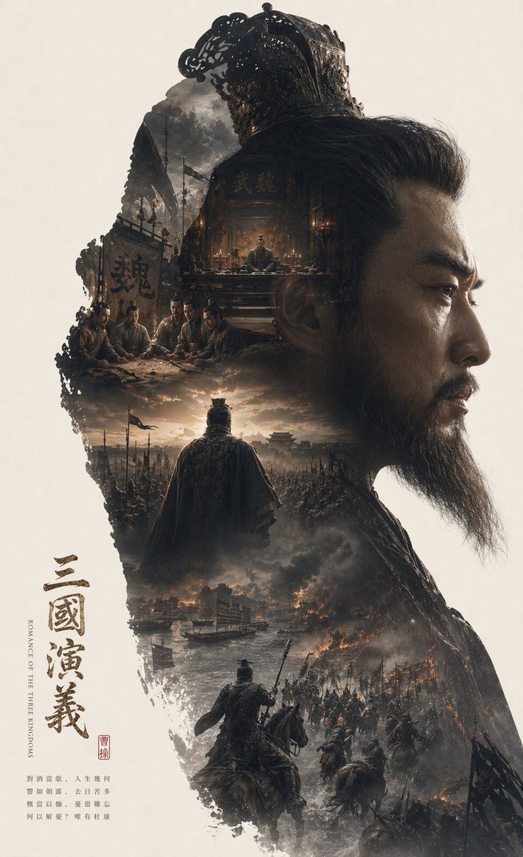 Epic Narrative Silhouette Movie Poster preview image 3