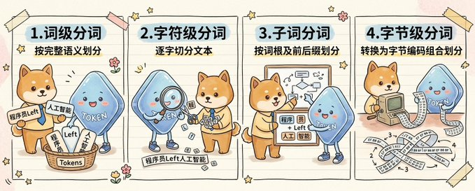 可爱的四面板标记化信息图 preview image 1