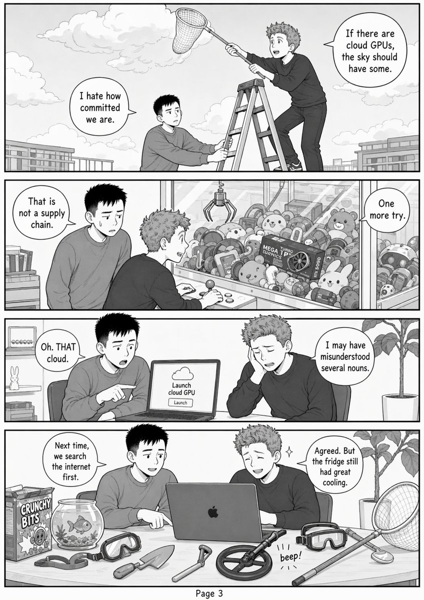有趣的 GPU 搜索漫画页面 preview image 3