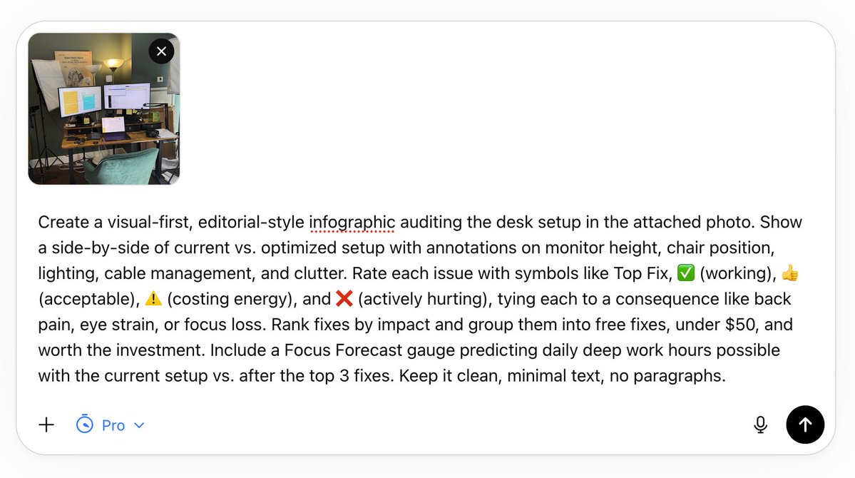 Desk Setup Audit Infographic preview image 2
