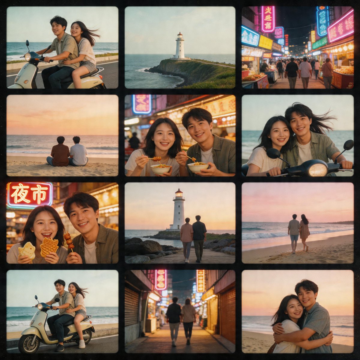 Nostalgic Tokyo Travel Collage preview image 1