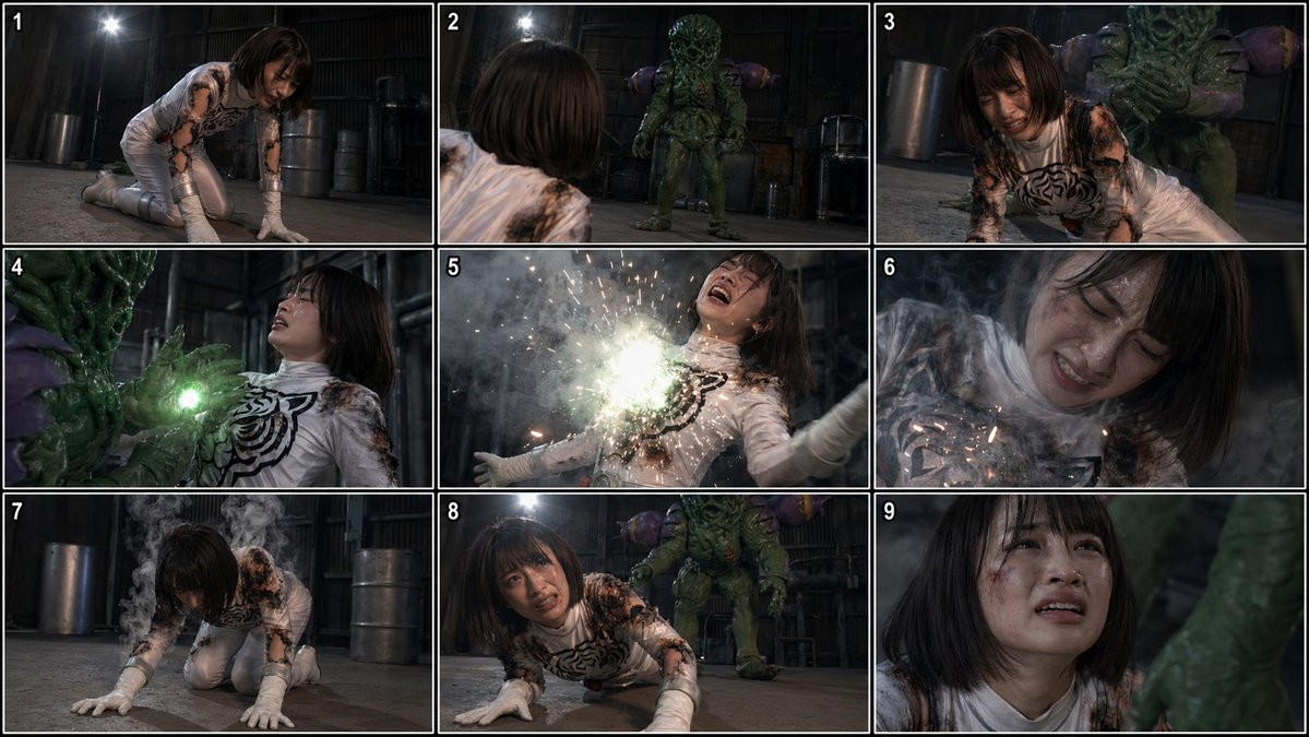 Superheroine Peril Storyboard Grid preview image 1