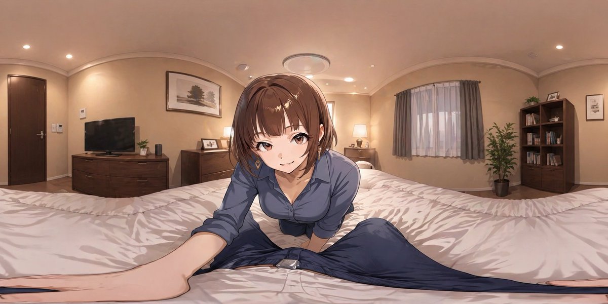 Anime VR Bedroom Encounter preview image 1