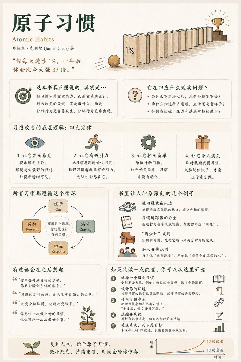 Book Summary Infographic Poster preview image 3