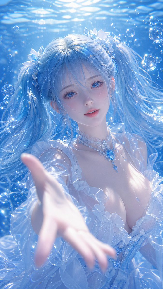 水下奇幻CG插画 preview image 2