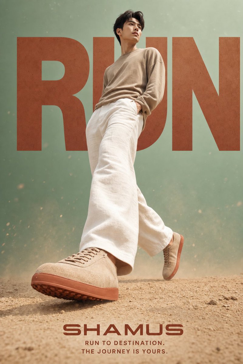Lifestyle Sneaker Editorial Poster preview image 1