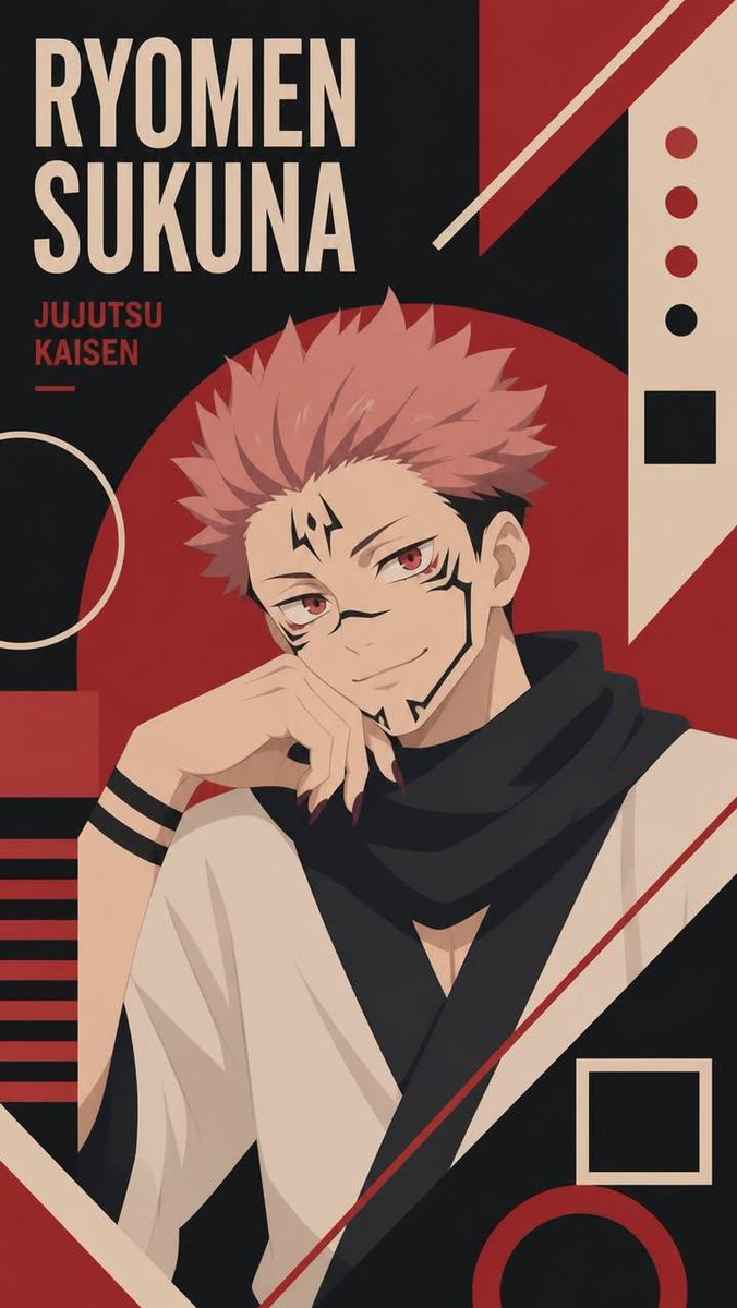 Constructivist Anime Poster Art preview image 2