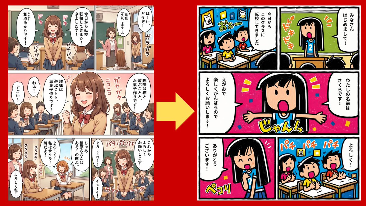 漫画艺术风格比较 preview image 1