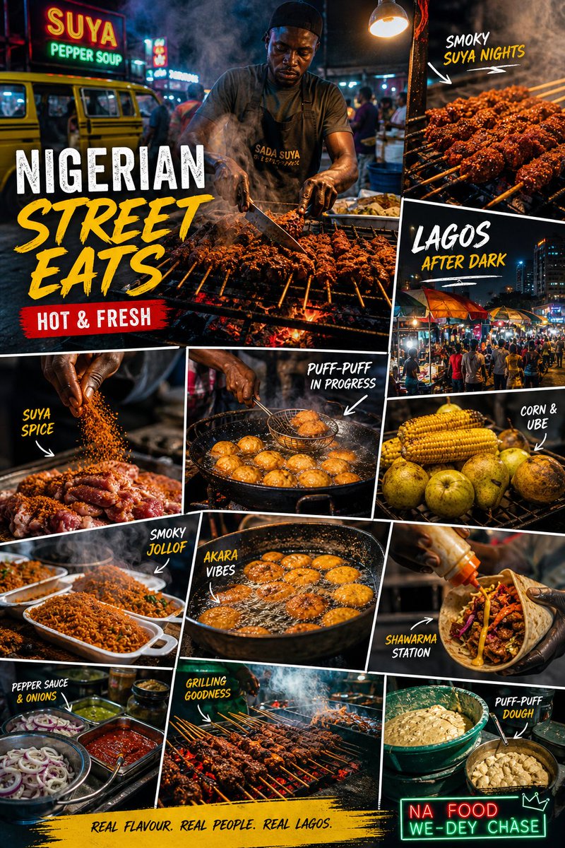 Nigerian Street Eats Collage preview image 1