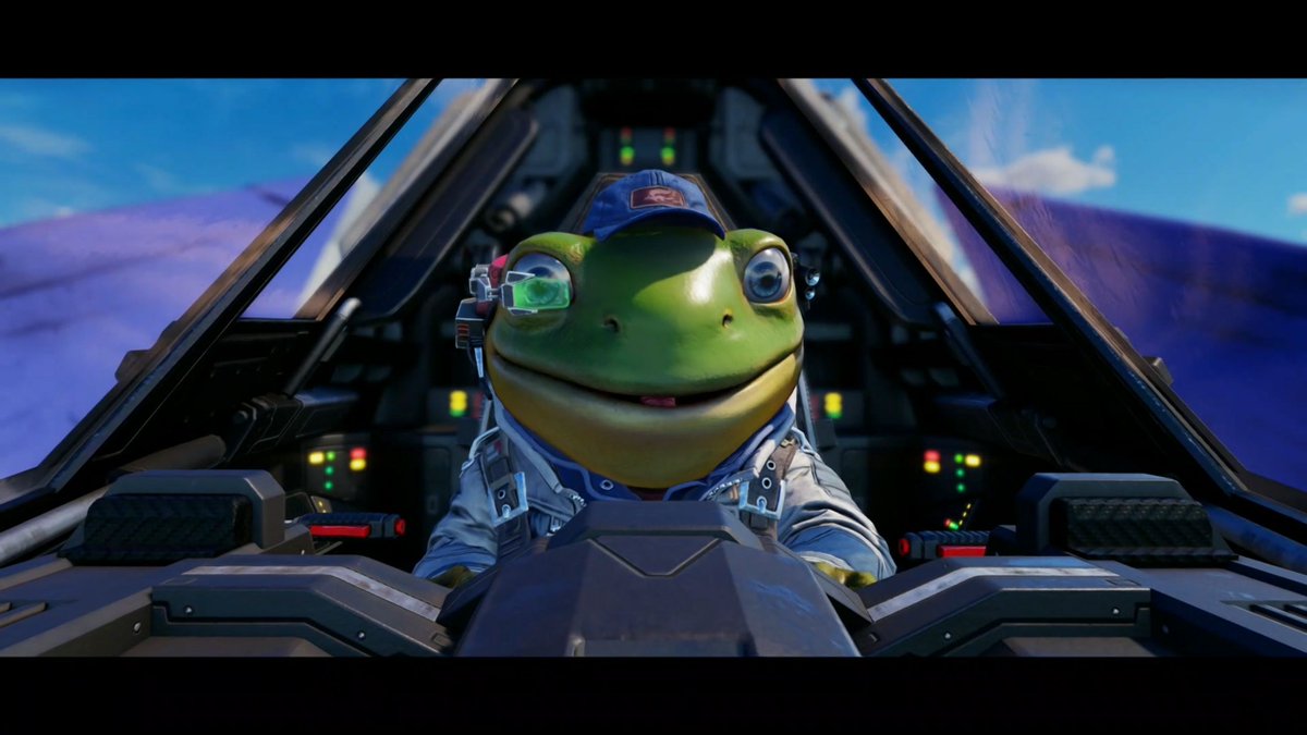 Cute Frog Fighter Pilot preview image 1