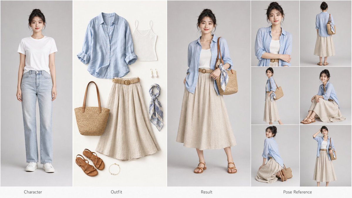 AI Fashion Comparison Poster preview image 3