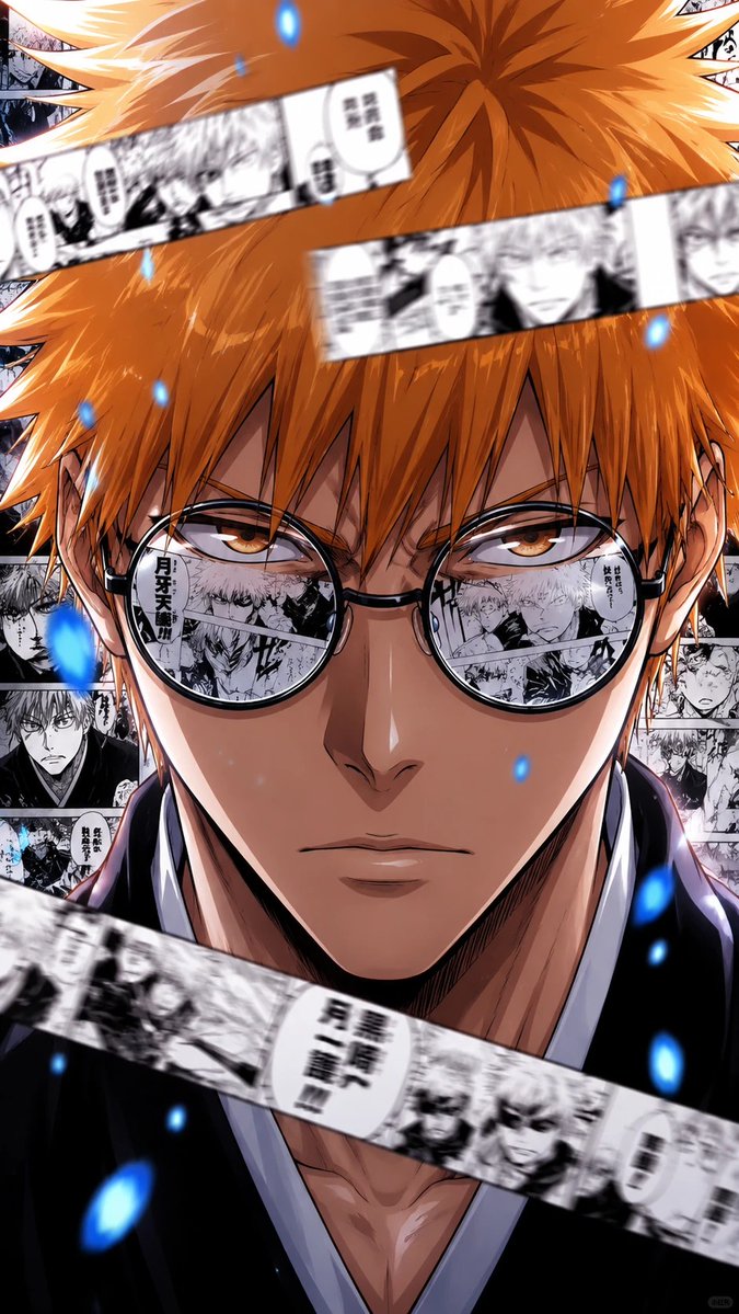 Bleach Style High-Impact Manga Poster preview image 1
