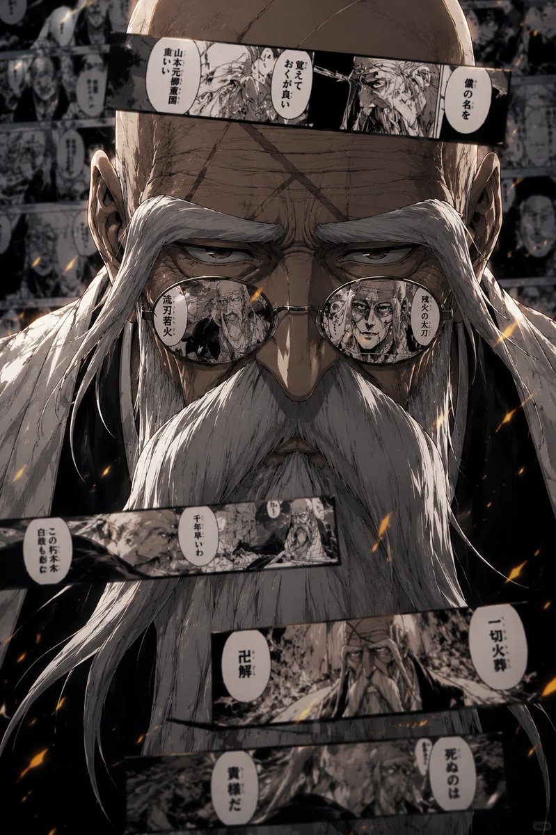 Bleach Style High-Impact Manga Poster preview image 3