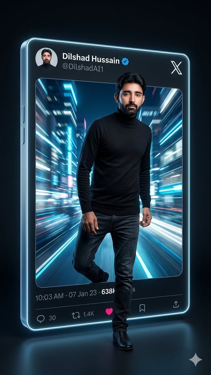 Neon X Post 3D Walkout Portrait preview image 1