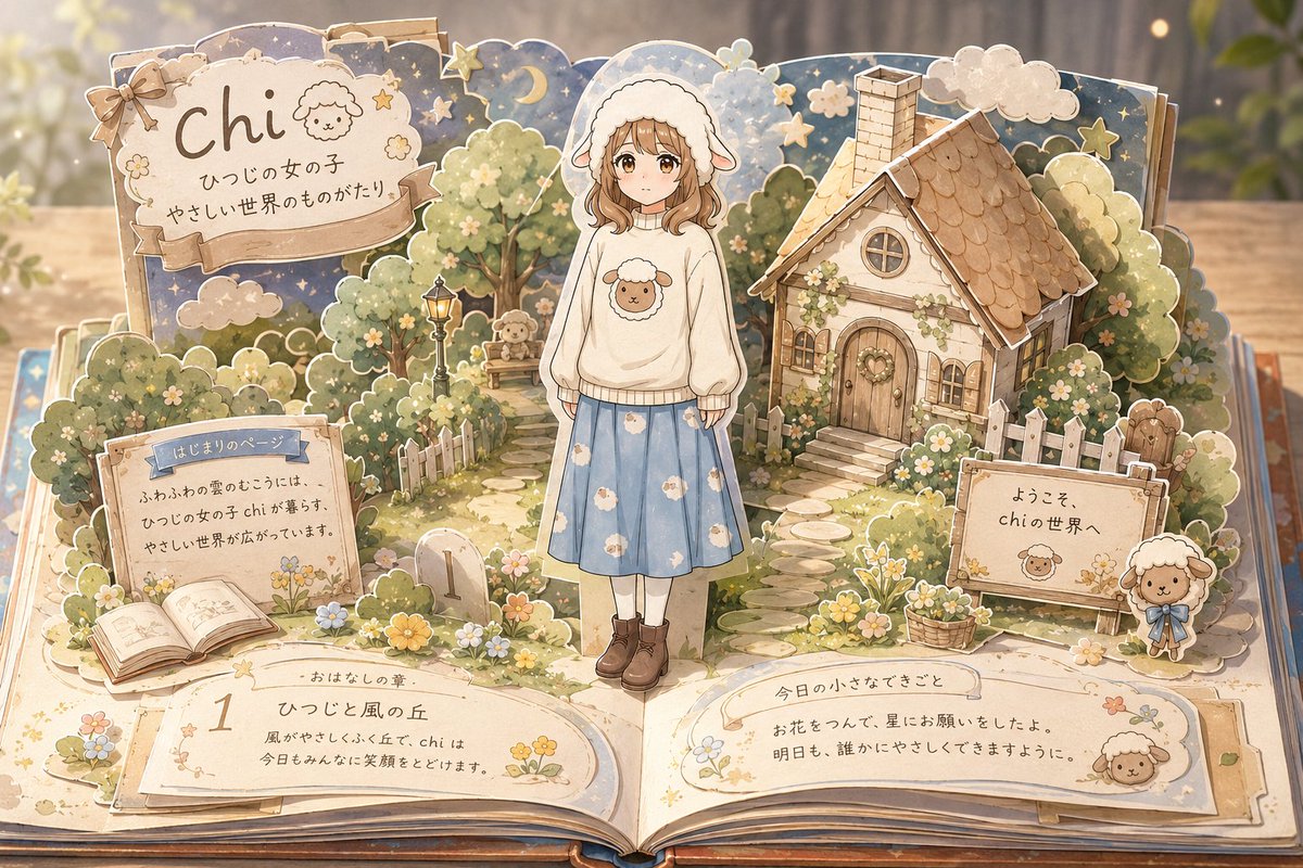 羊女孩立体故事书 preview image 1