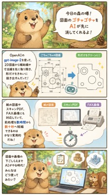 Cute CAD Cleanup Explainer Comic preview image 1