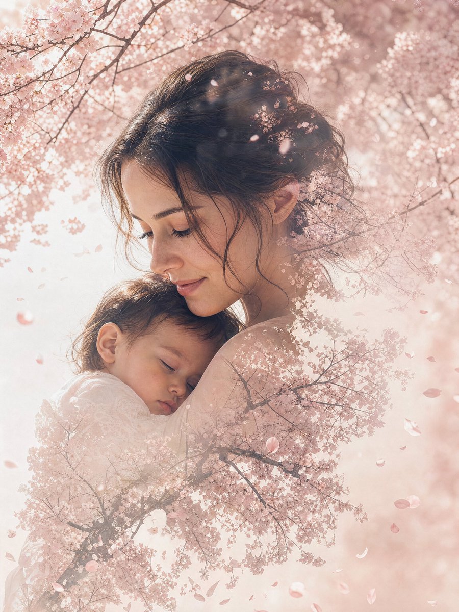 Double Exposure Nature Portrait preview image 1