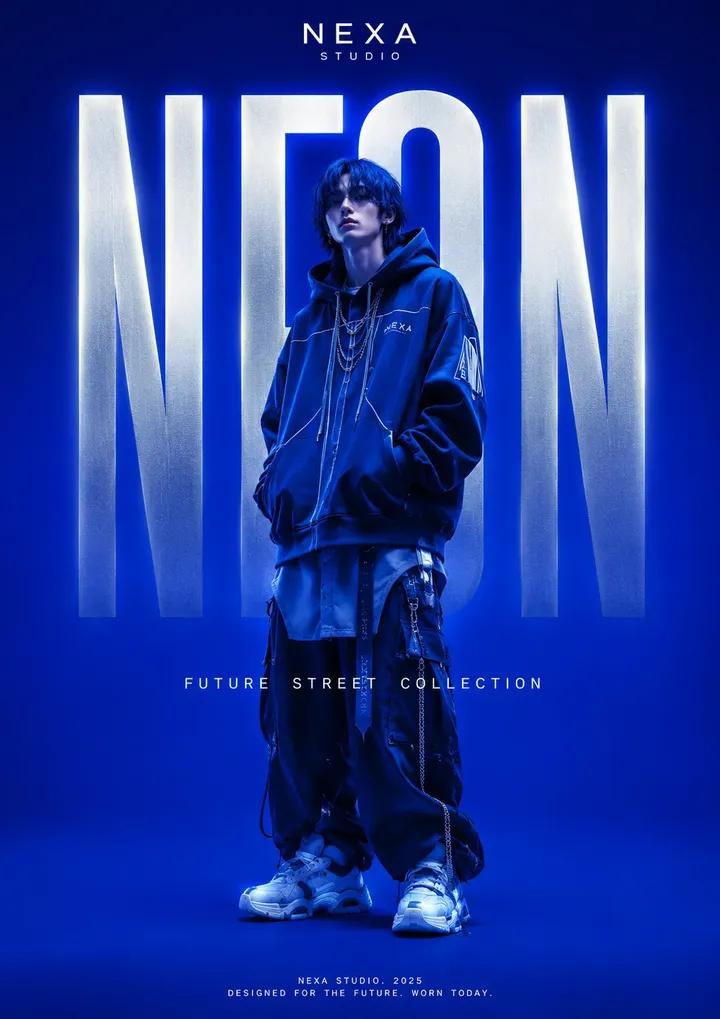 High Fashion Editorial Poster preview image 2