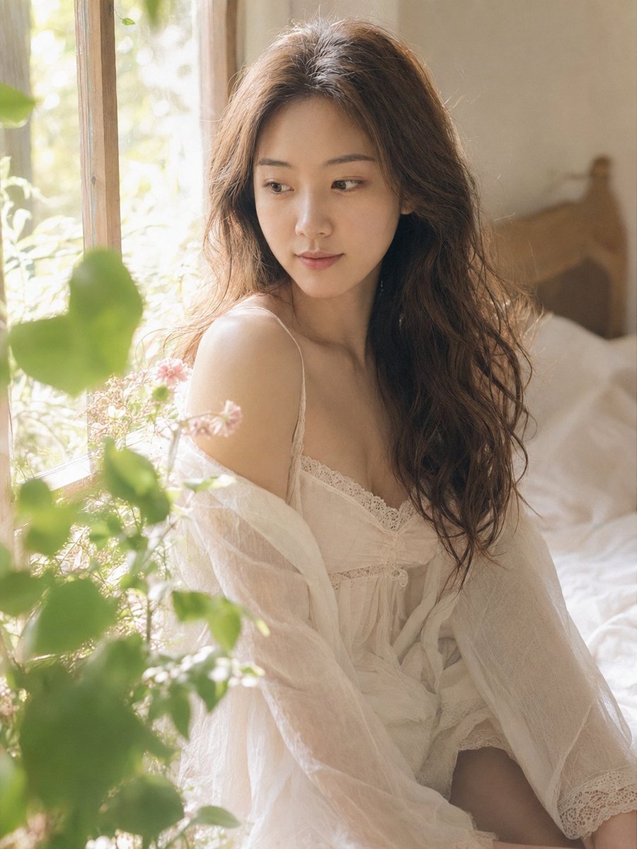 法式春天森林人像 preview image 2
