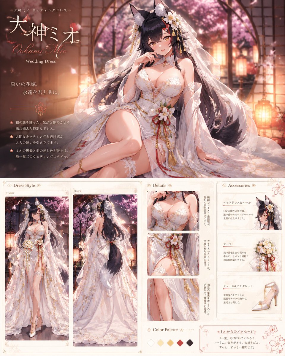 大神澪婚纱床单 preview image 1