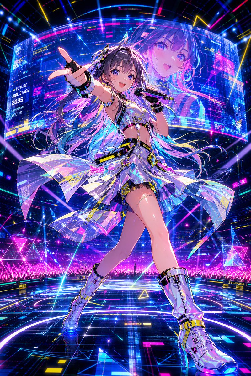 赛博朋克未来偶像演唱会 preview image 1