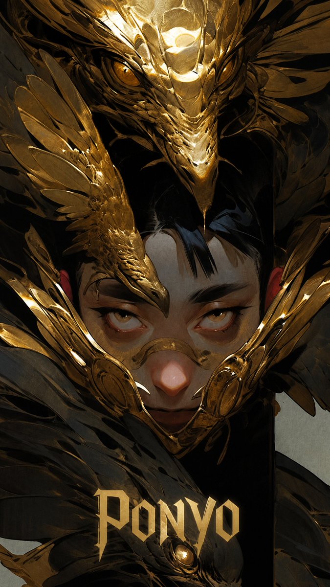 Dark Raven Armor Anime Poster preview image 4