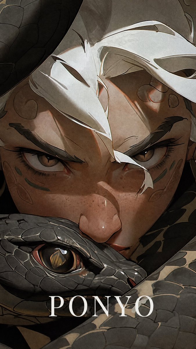 Dark Fantasy Bird-Armor Anime Poster preview image 2