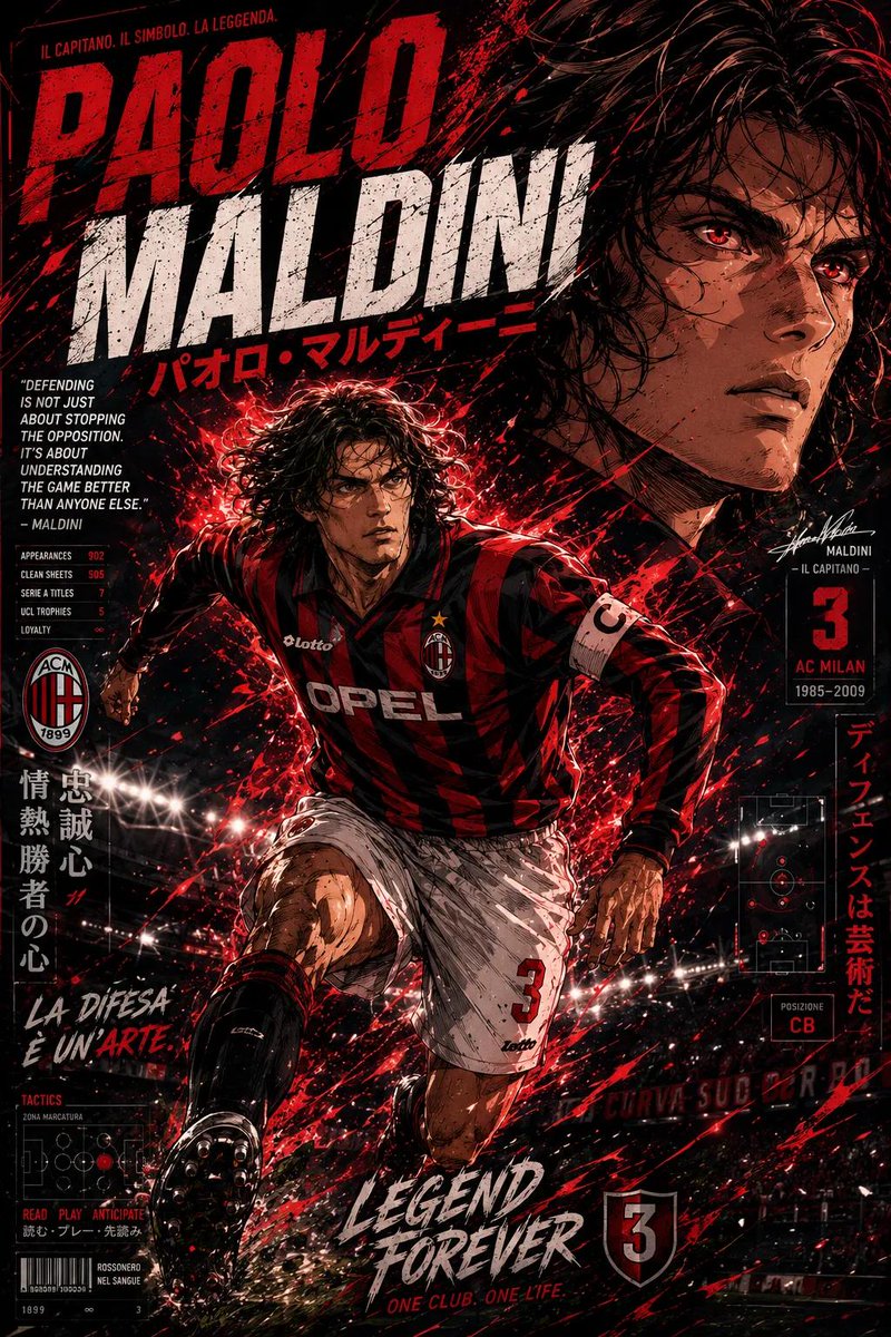 Anime Football Legend Poster preview image 2