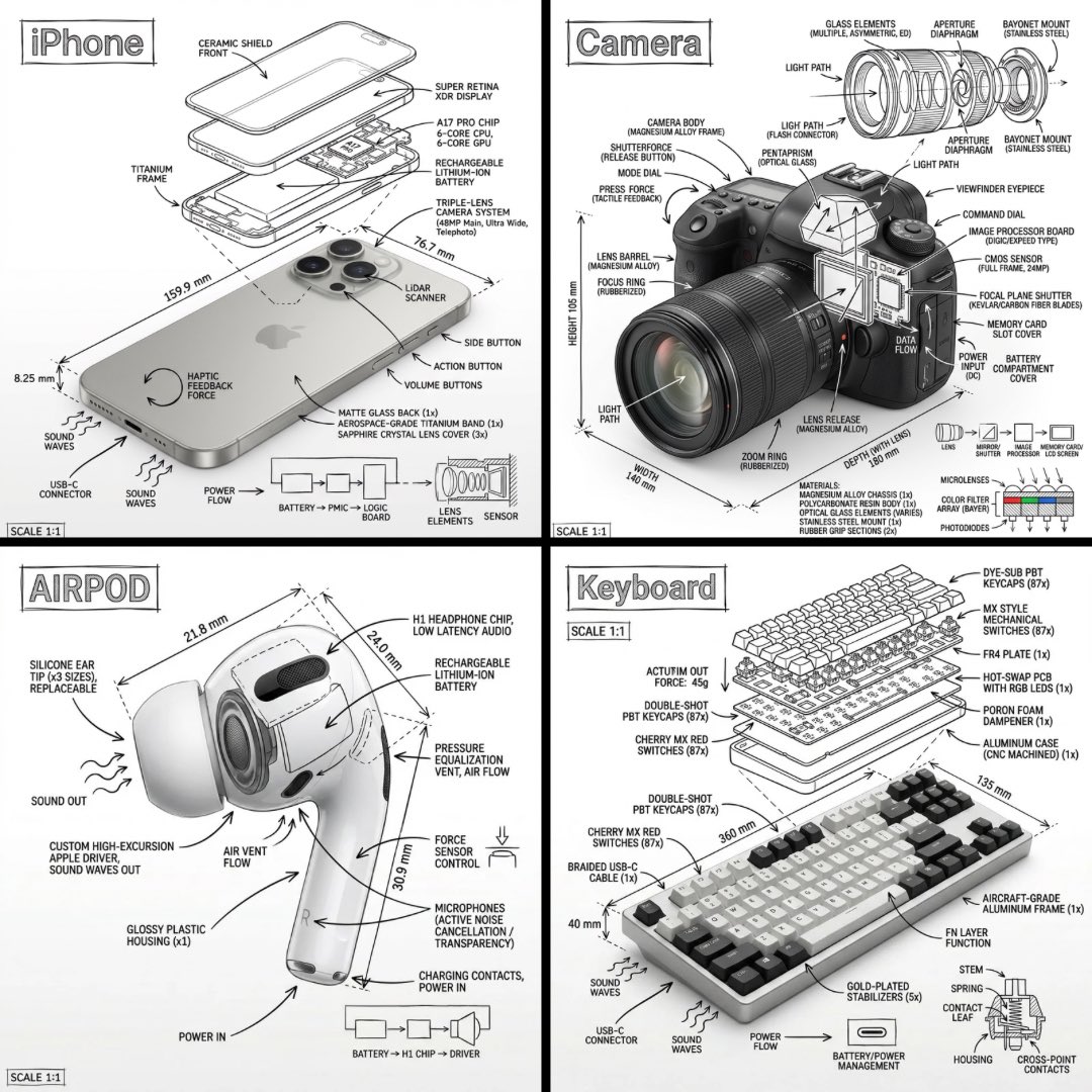 Technical Manual Infographic Style preview image 1
