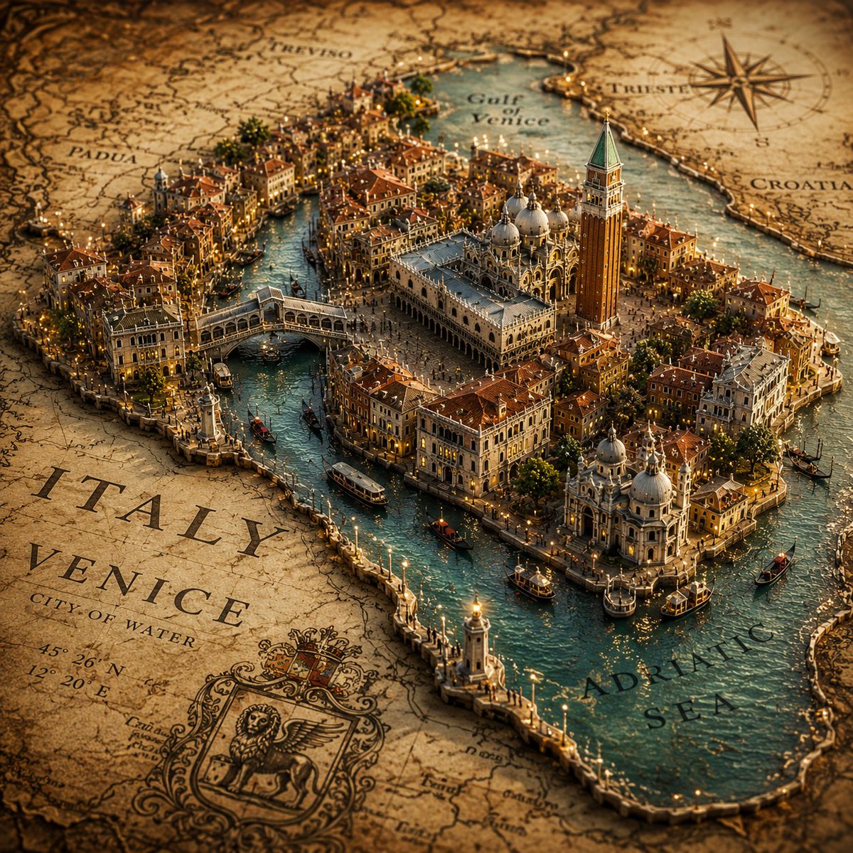 Cinematic Atlas Miniature World Diorama preview image 3