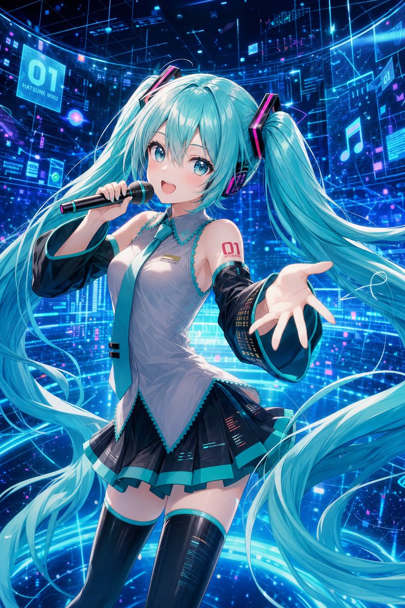 Cyber Vocaloid 演唱会偶像 preview image 1