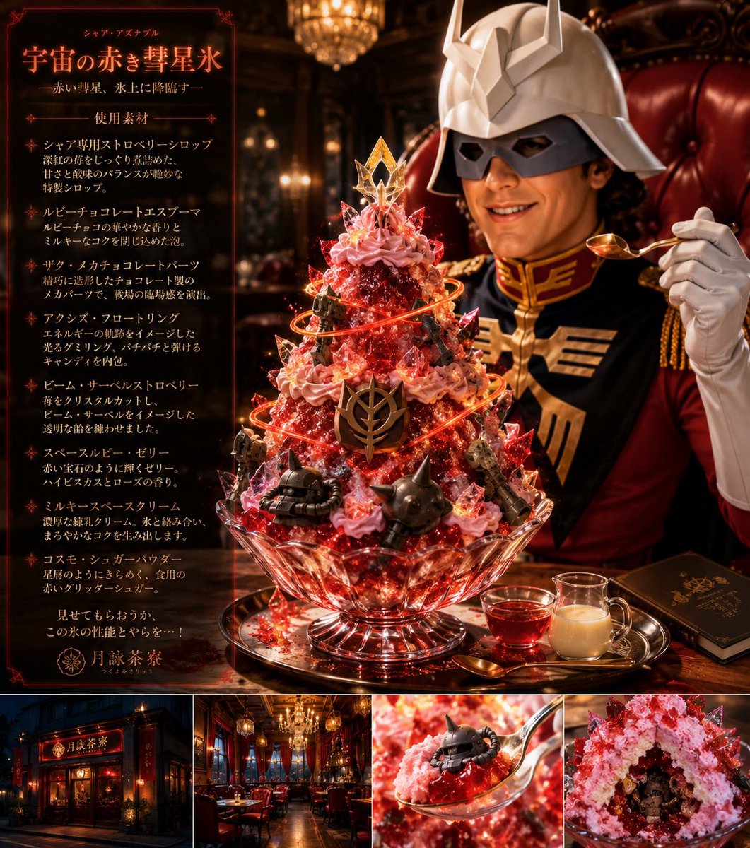 Fantasy Japanese Kakigori Design preview image 3