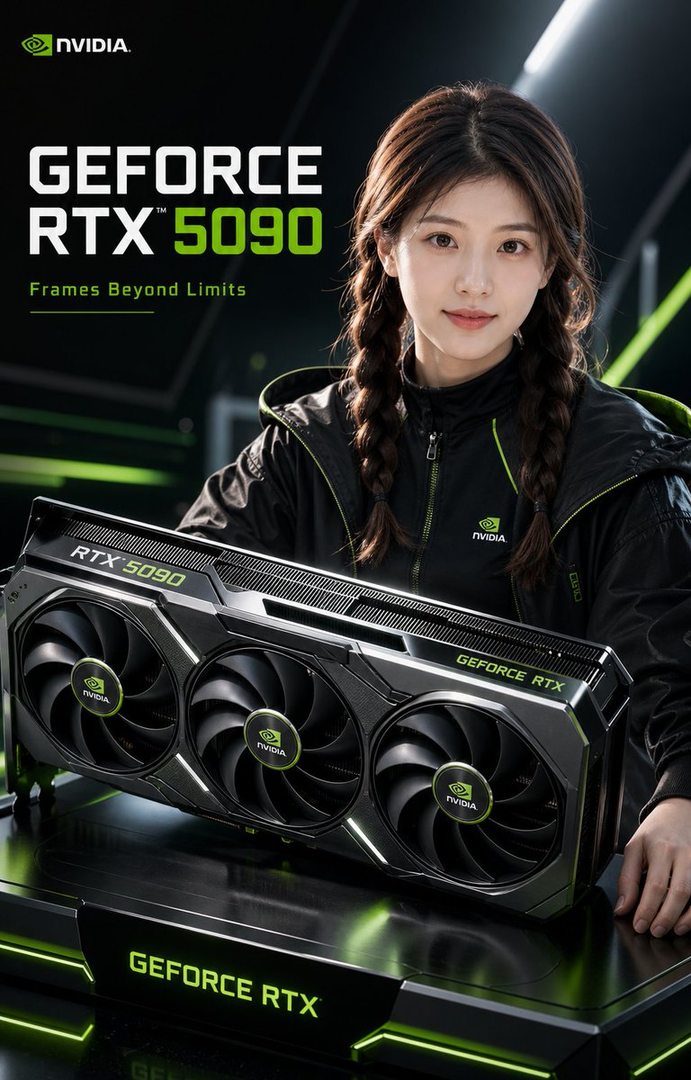 NVIDIA RTX 5090 Ad Poster preview image 1