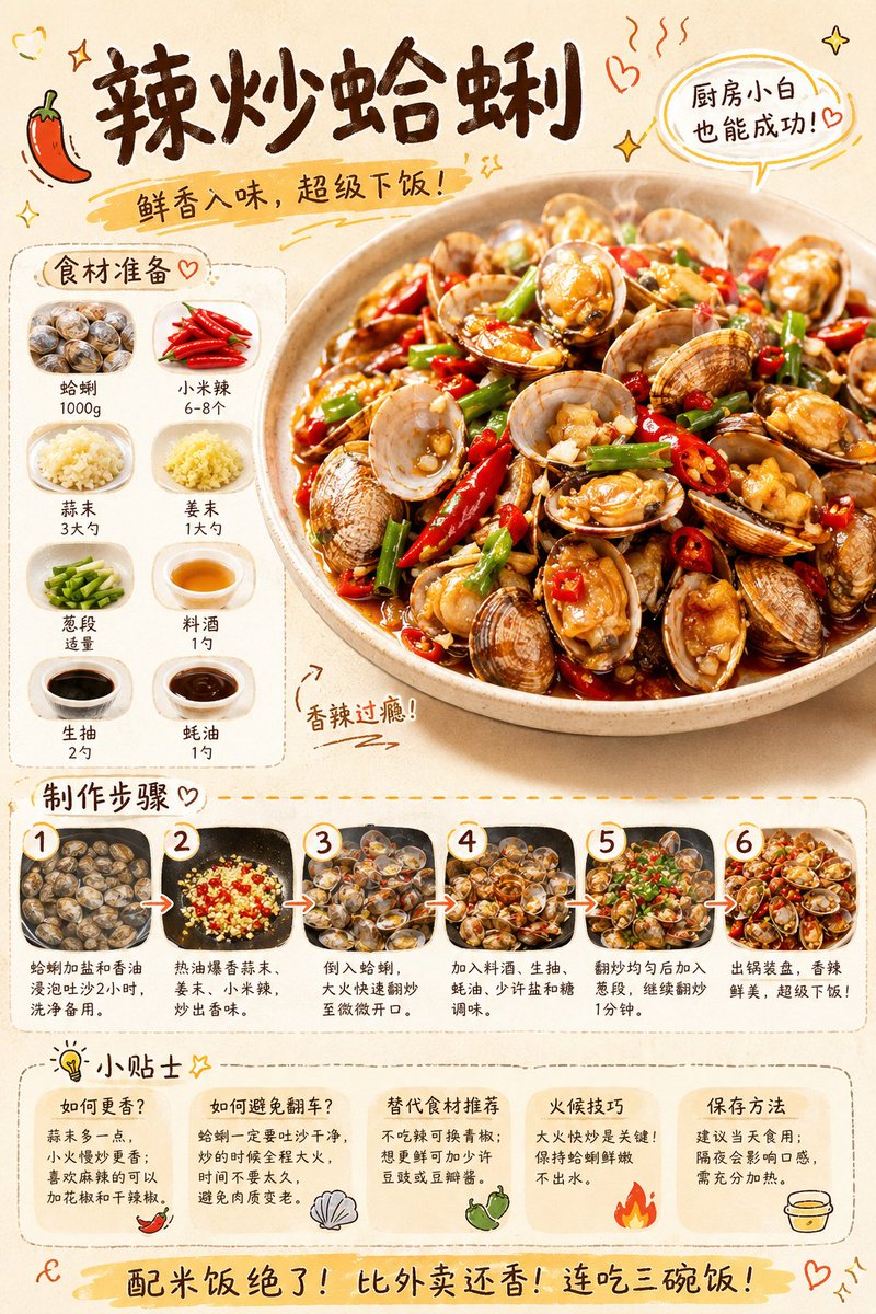 Gourmet Recipe Visual Note Poster preview image 2