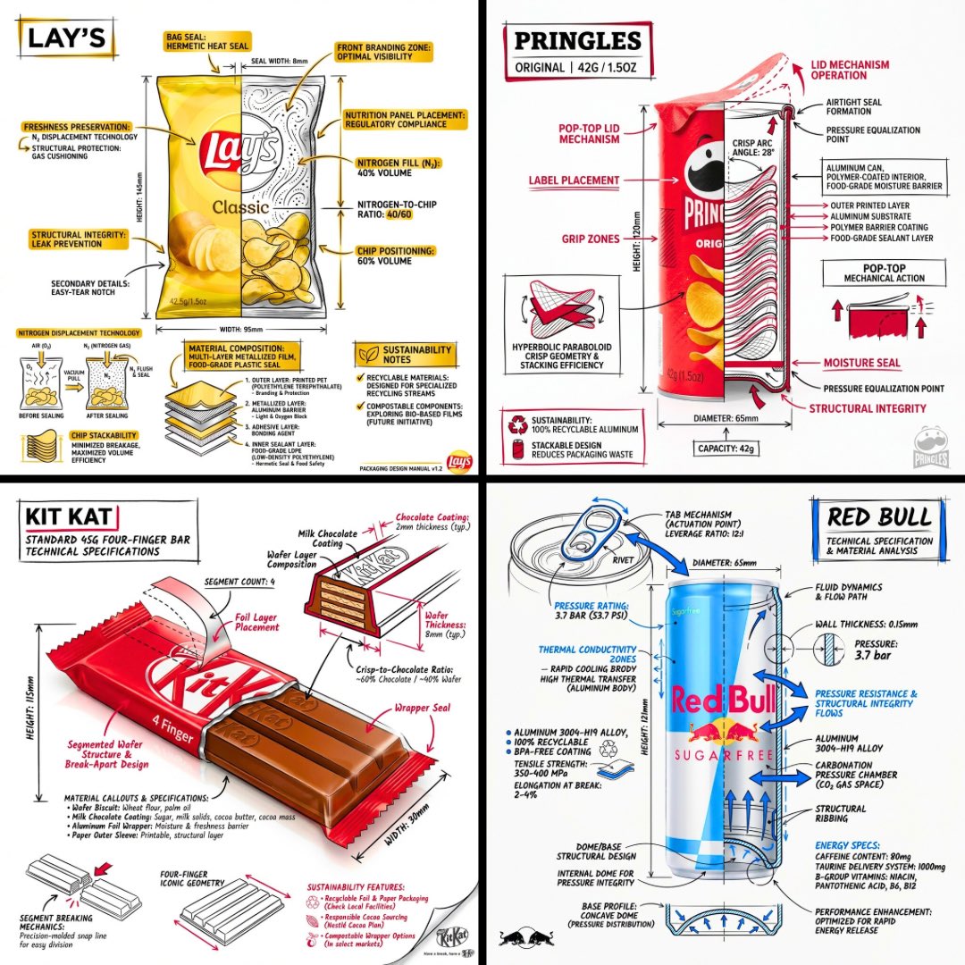Technical Engineering Product Infographic preview image 1