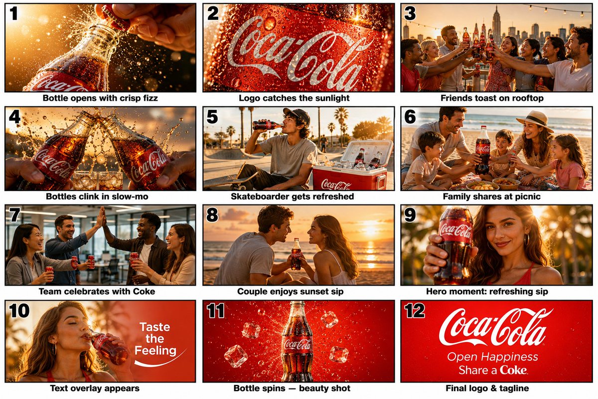 Commercial Storyboard Scene Generation preview image 1