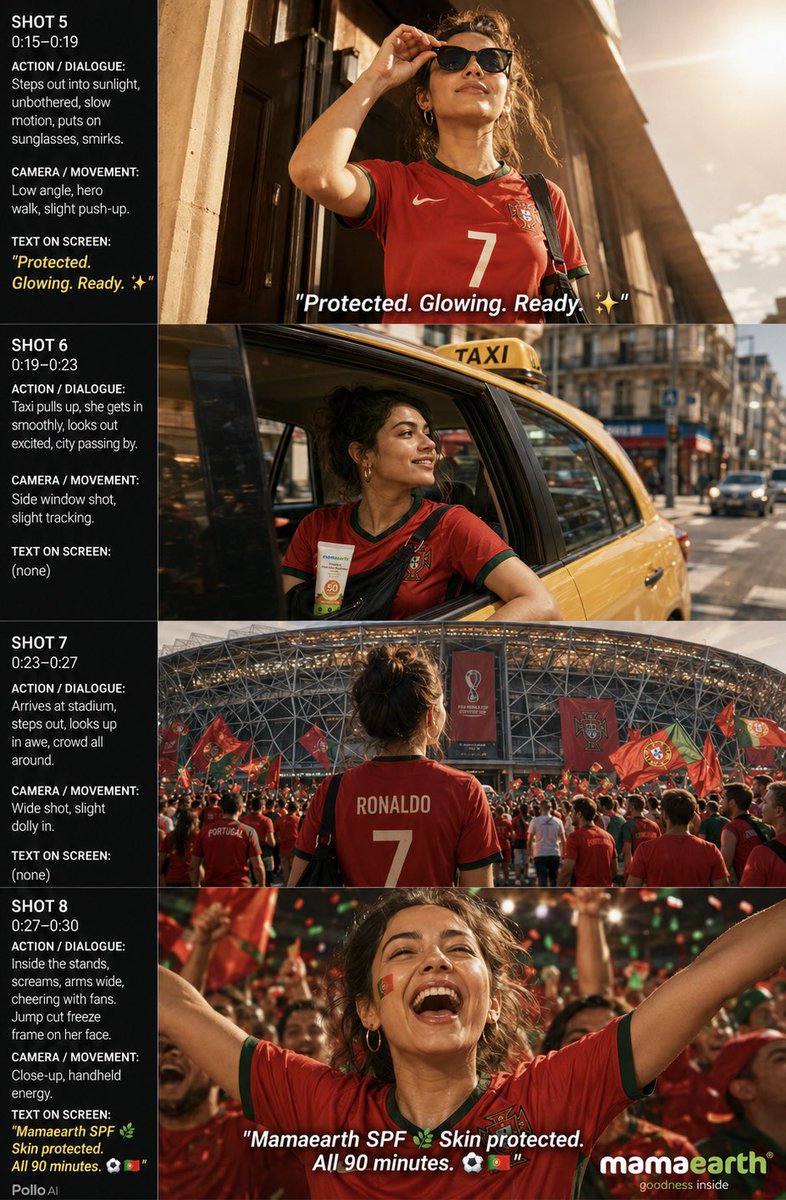 Match Day Sunscreen Storyboard preview image 2