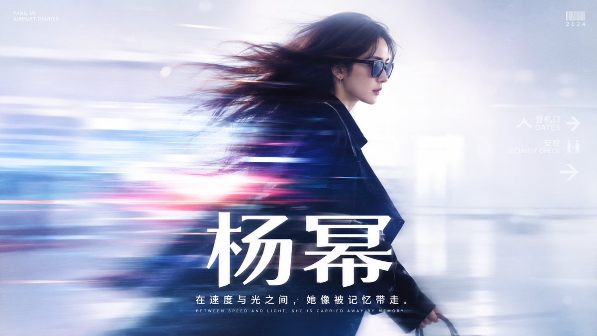 Cinematic Motion Blur Silhouette Portrait preview image 2