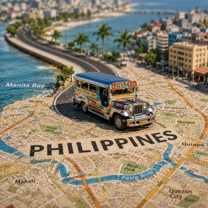 Tilt-Shift Travel Map Diorama preview image 3