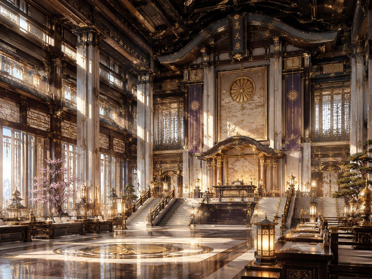 NeoNippon Imperial Throne Hall preview image 1