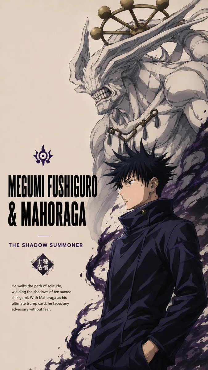 Anime Warrior and Spirit Poster preview image 2