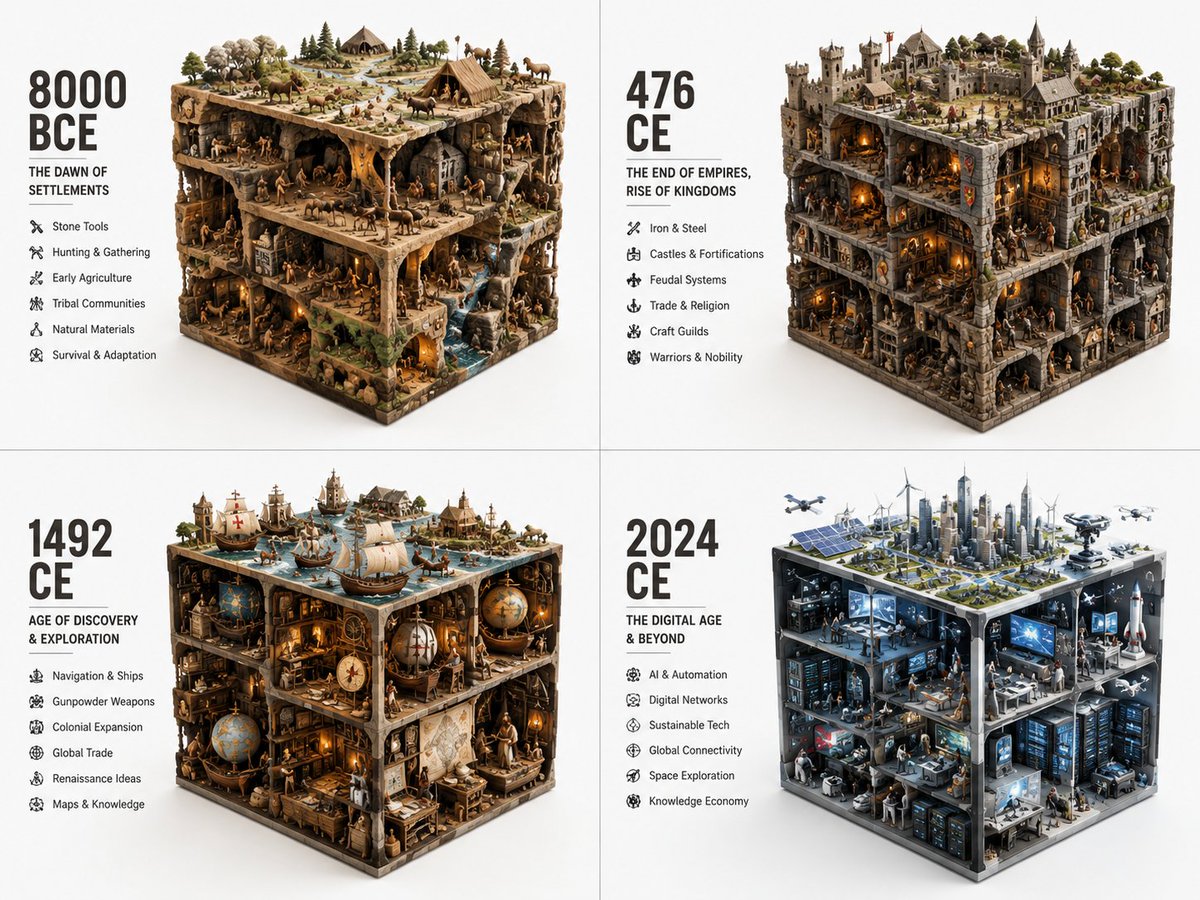 Historical Era Visualization Cube preview image 1