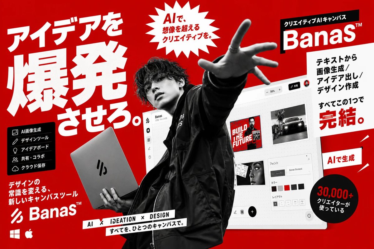 Japanese Creative AI Canvas Ad preview image 1
